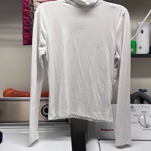 YMI White Ribbed Top